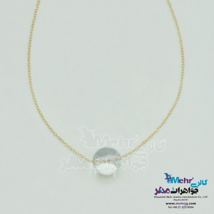Gold Necklace - seven color bubble design-SM0905